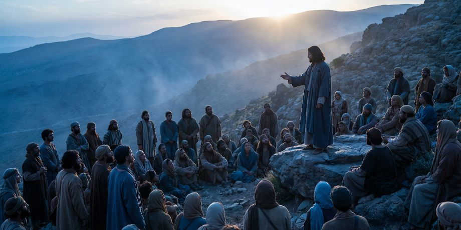 صورة تحتوي على شخص يخاطب الجموع